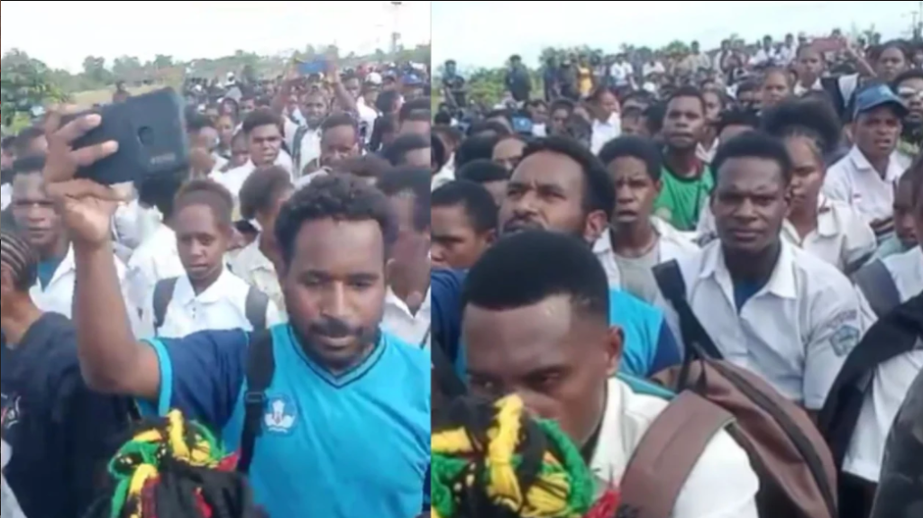 Pelajar Papua Tolak Makan Gratis Program Pemerintah