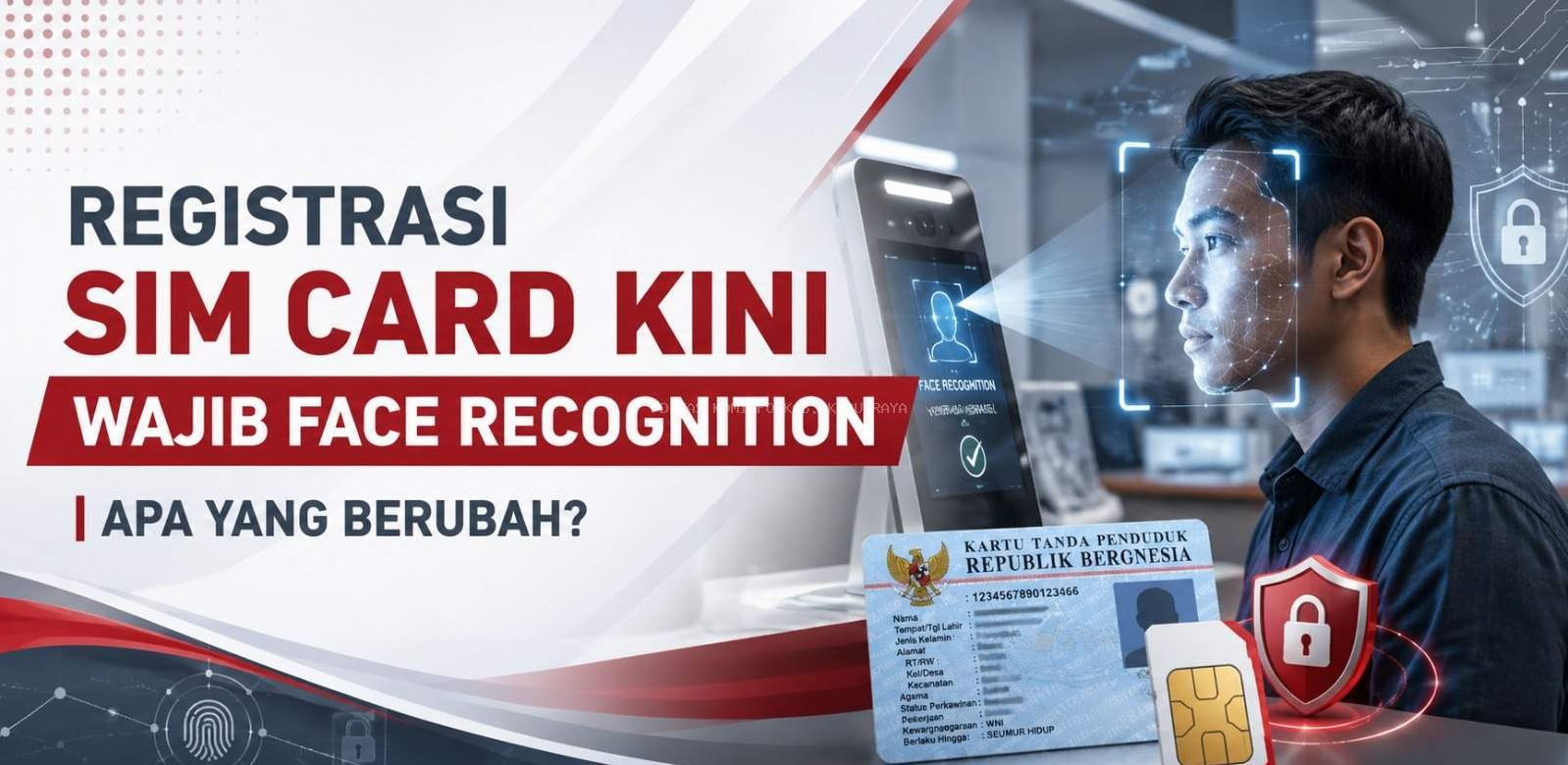 Komdigi Terapkan Pendaftaran SIM Card Berbasis Biometrik dan Face Recognition, Seberapa Aman Data Pengguna?